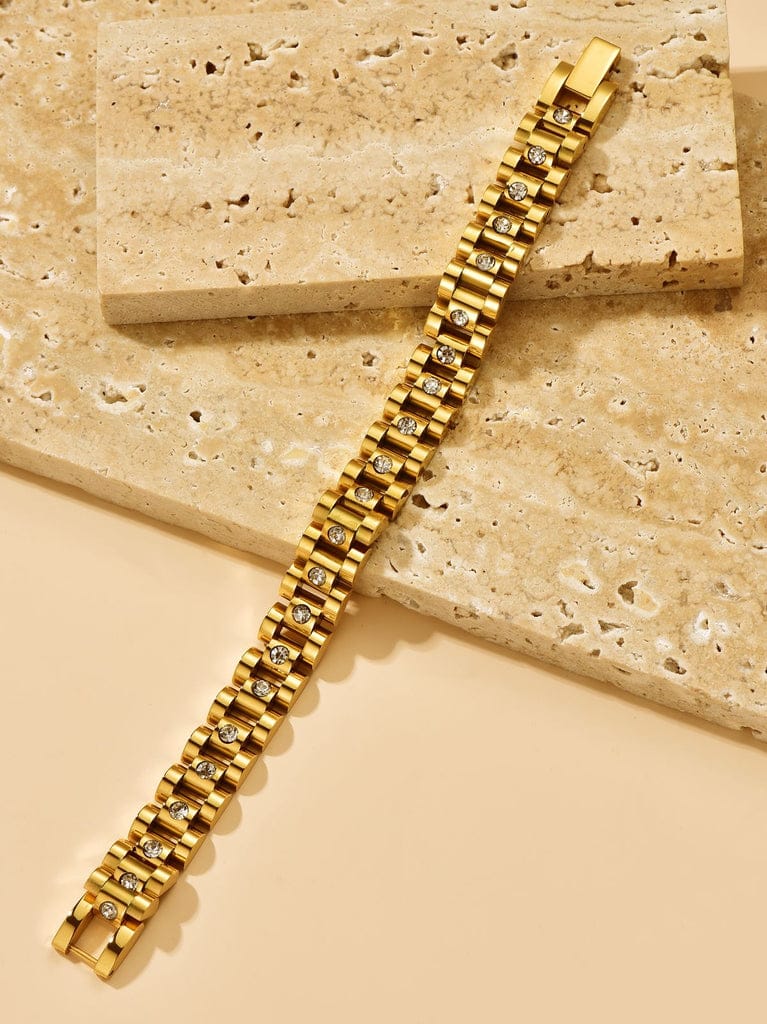 Adele CZ Watch Strap Bracelet