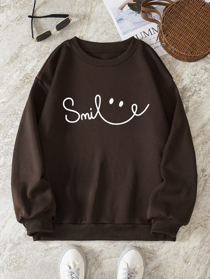 Smile Sweatshirt β Positive & Trendy Winter Wear πβ¨