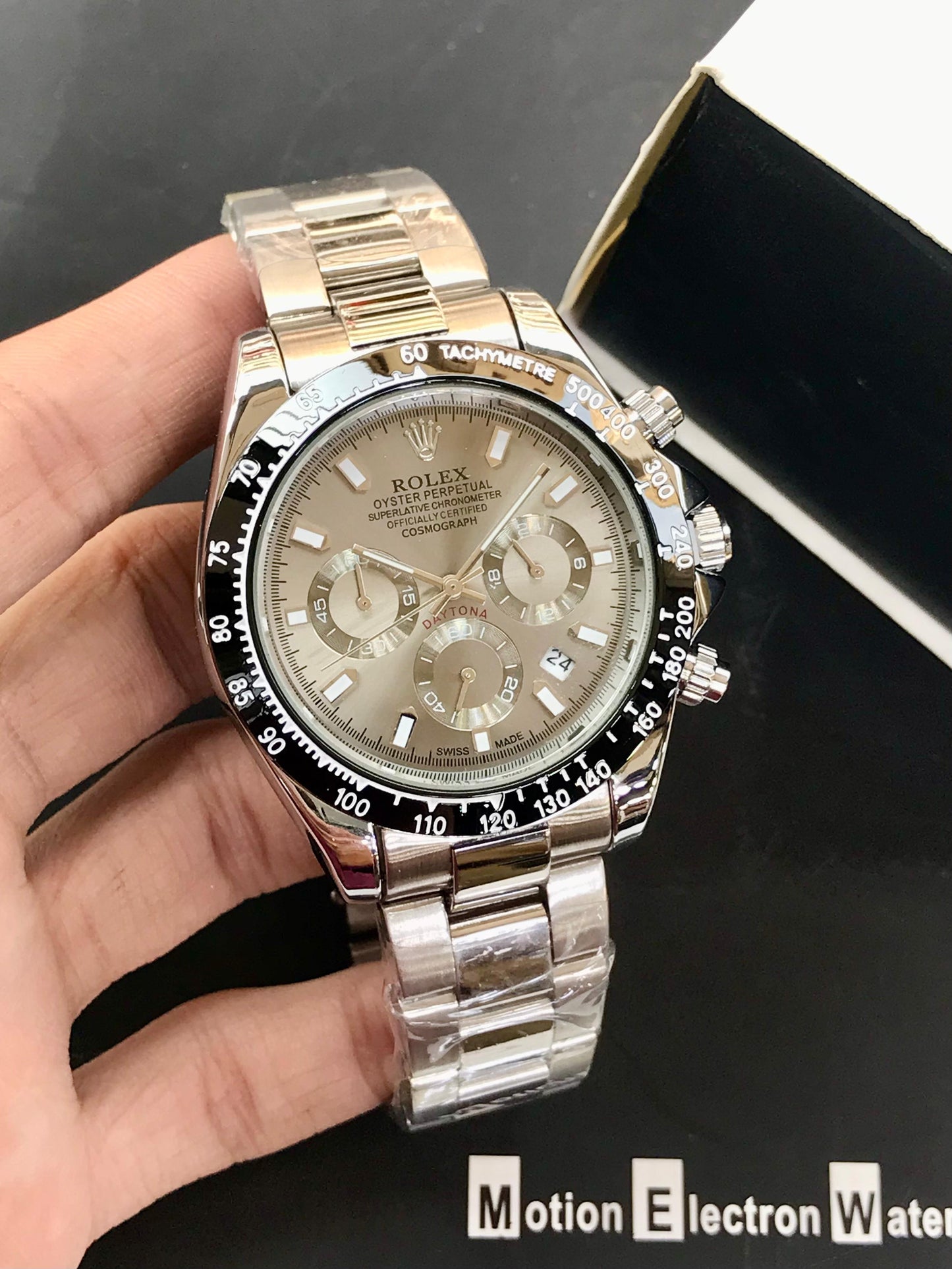 Rolex Daytona Men's Watch (Silver)