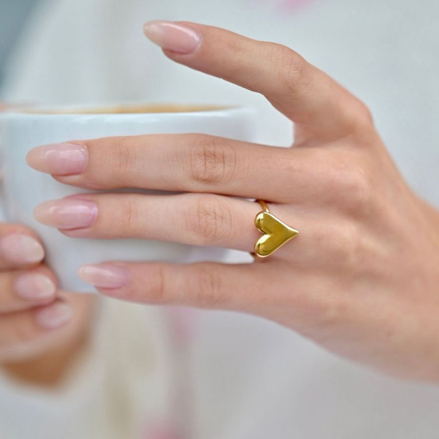 Heart Ring Adjustable