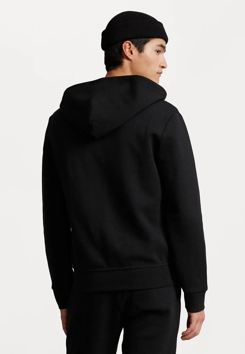 Black Zipper Hoodie