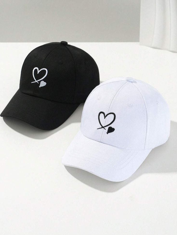 Couple Caps Pair