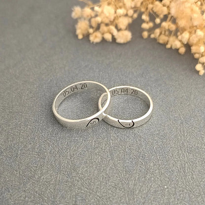 Customised Heartfit Couple Ring