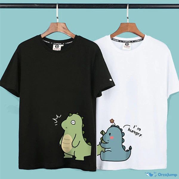 Hungry Dragon T-Shirts For Couple