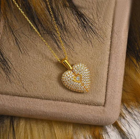 Diamond Heart Necklace