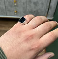 Empire Stone Black Aqeeq Ring
