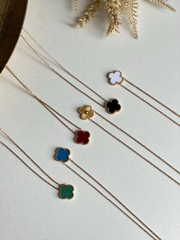 Floral Necklace And Earings