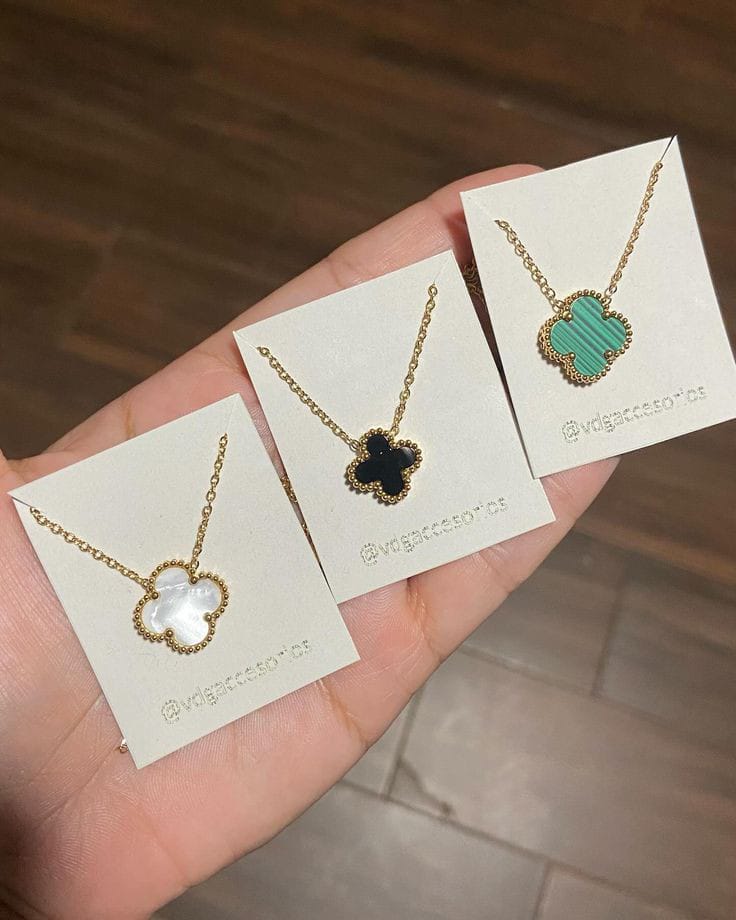Floral Necklace And Earings