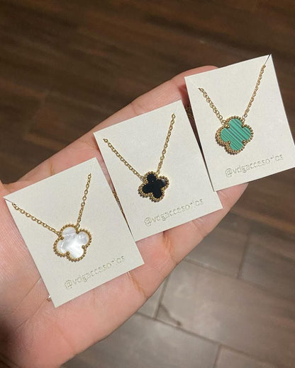 Floral Necklace And Earings