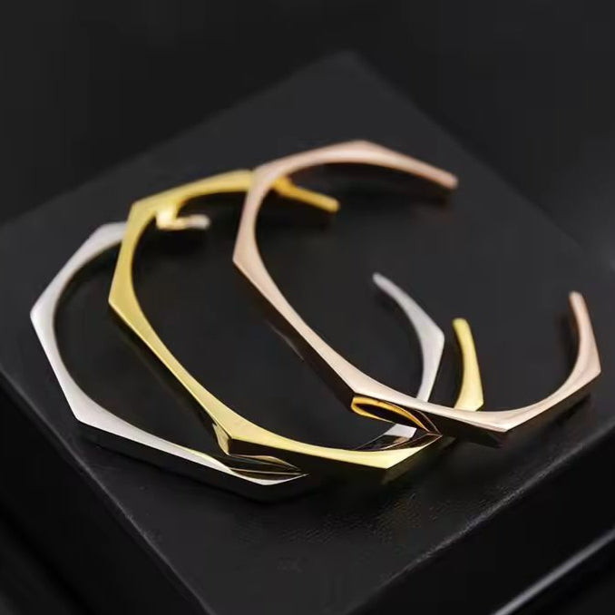 Hexagon Bangle