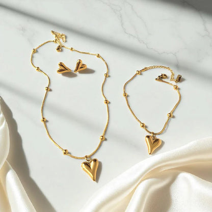 Heart Ball Chain Full Set