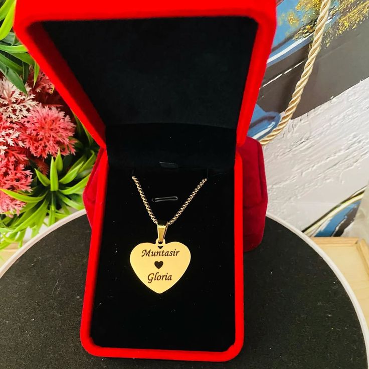 HeartFelt Message Necklace