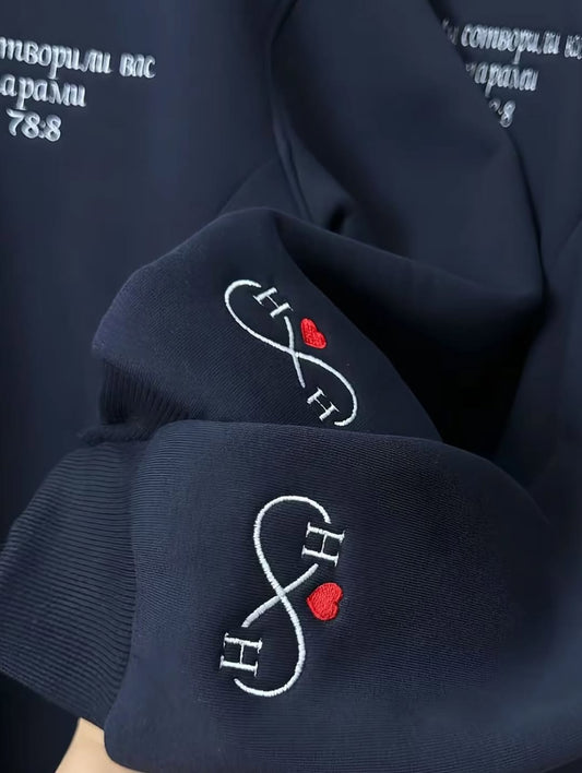 Initials Customize Hoodie
