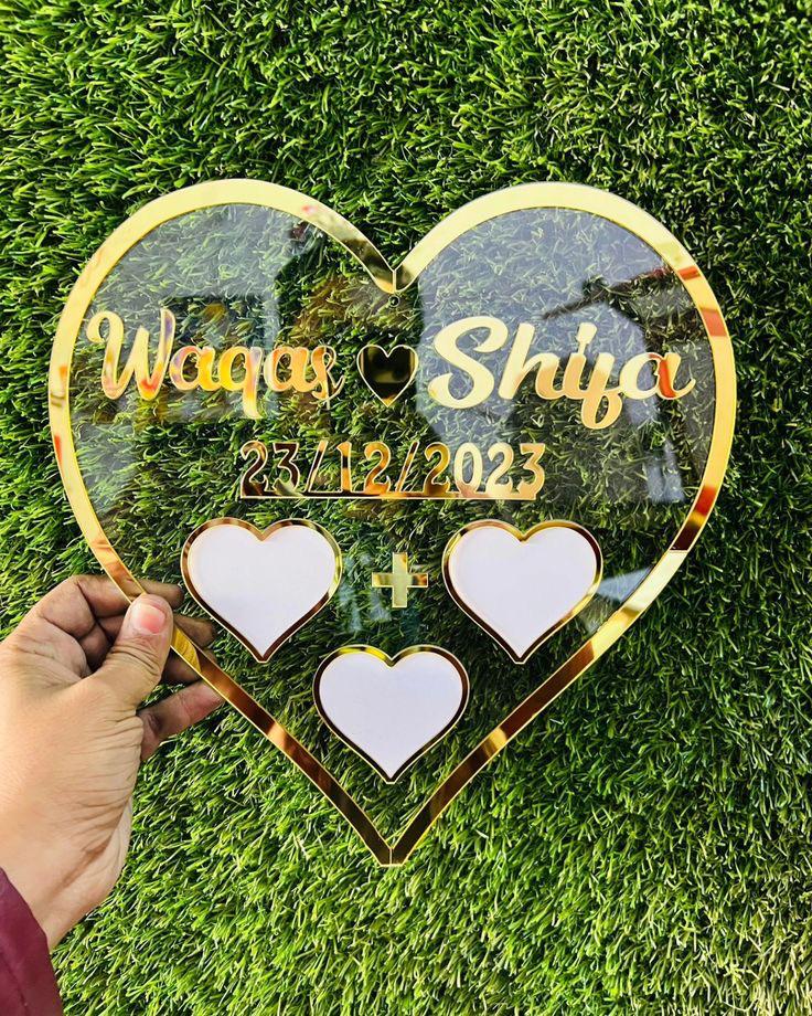 Heart Nikkah Frame