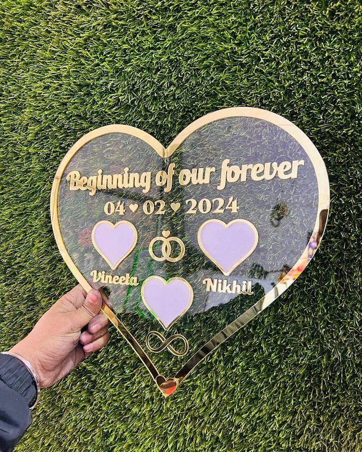 Heart Nikkah Frame