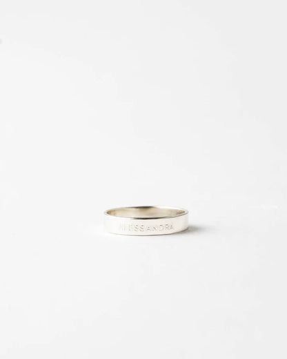 Personalised Muse Band Ring