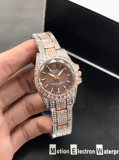 Rolex Women Bronze Watch