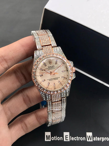 Rolex Women Bronze Watch