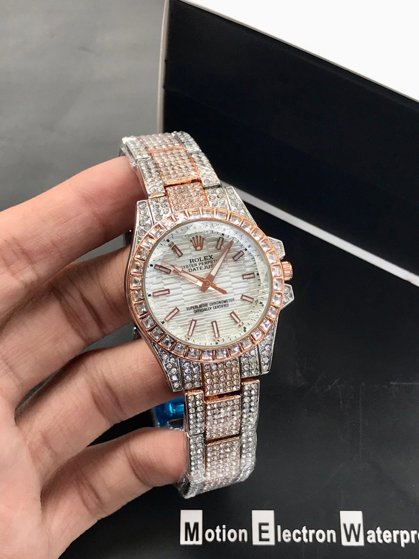 Rolex Women Bronze Watch