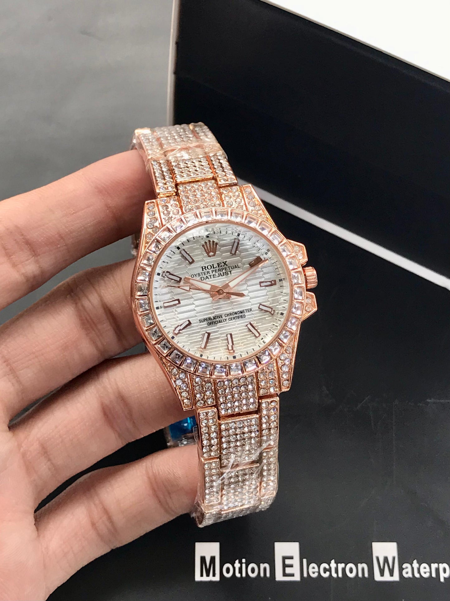 Rolex Women Bronze Watch