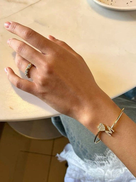 Selflove Initial Bangle
