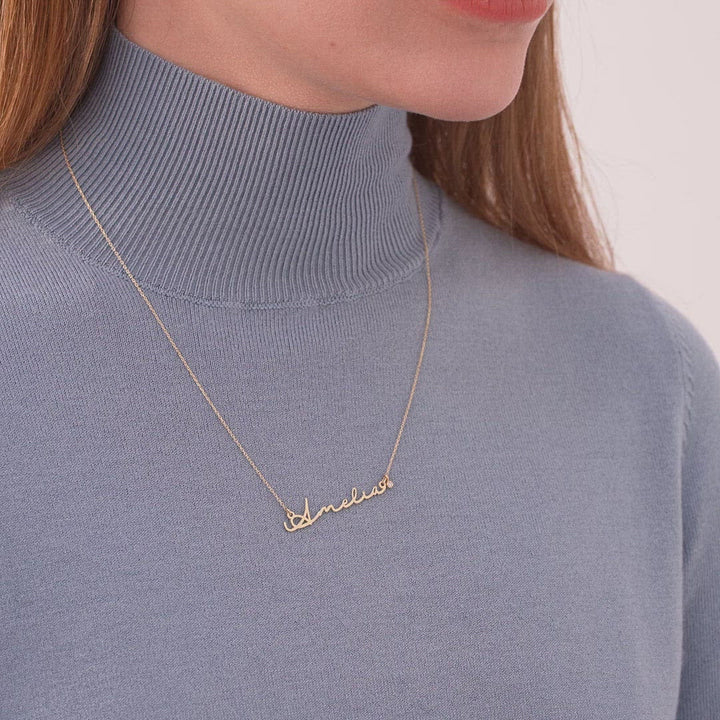SIGNATURE Name Necklace