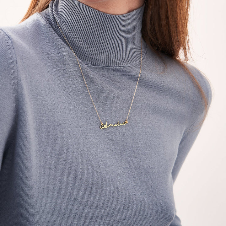 SIGNATURE Name Necklace
