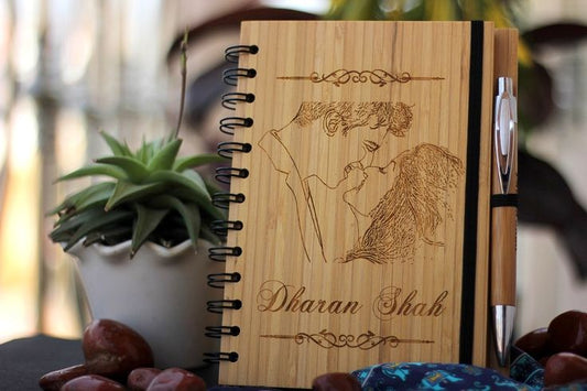 Custmized Wooden Diary