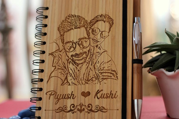 Custmized Wooden Diary