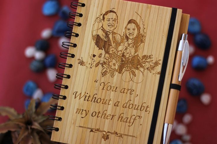 Custmized Wooden Diary