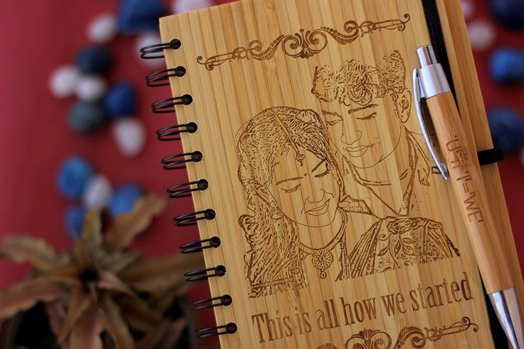 Custmized Wooden Diary