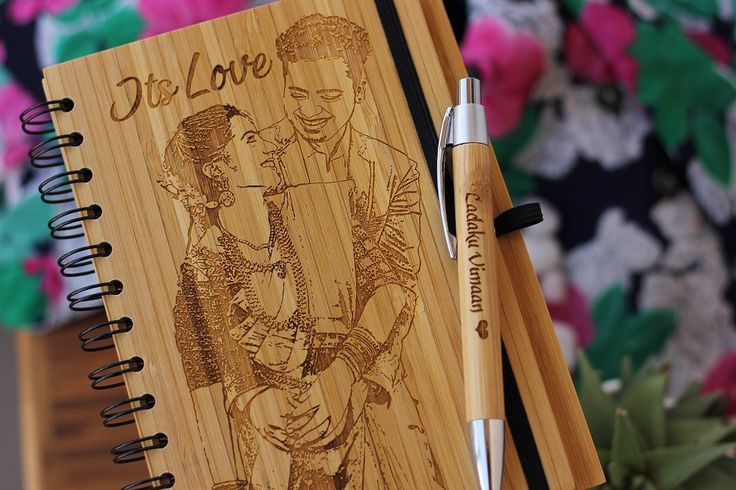 Custmized Wooden Diary