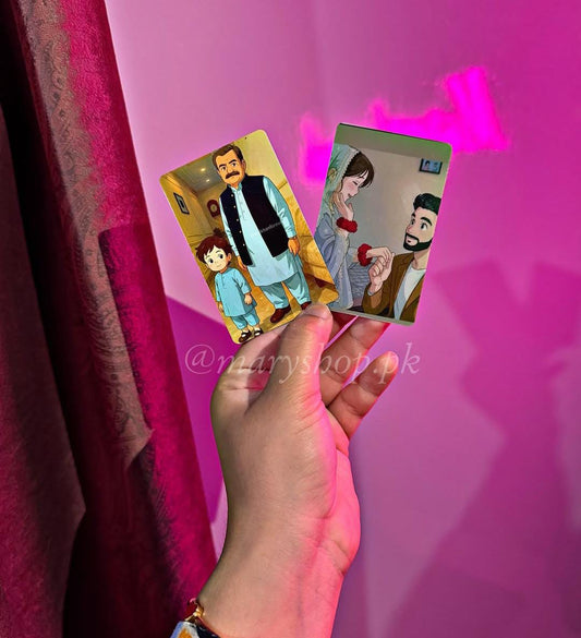 Dual Picture Wallet Card