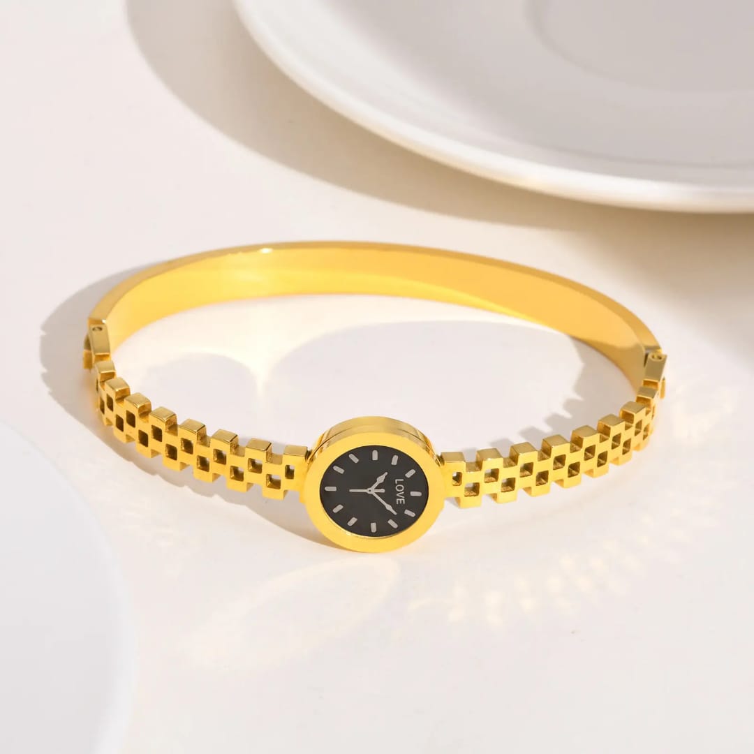 Love Clock Bangle