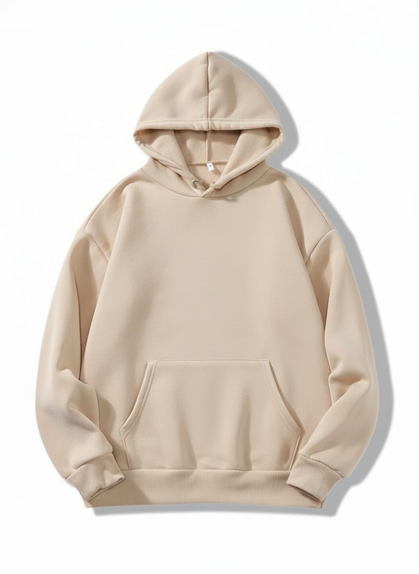 Beige Hoodie