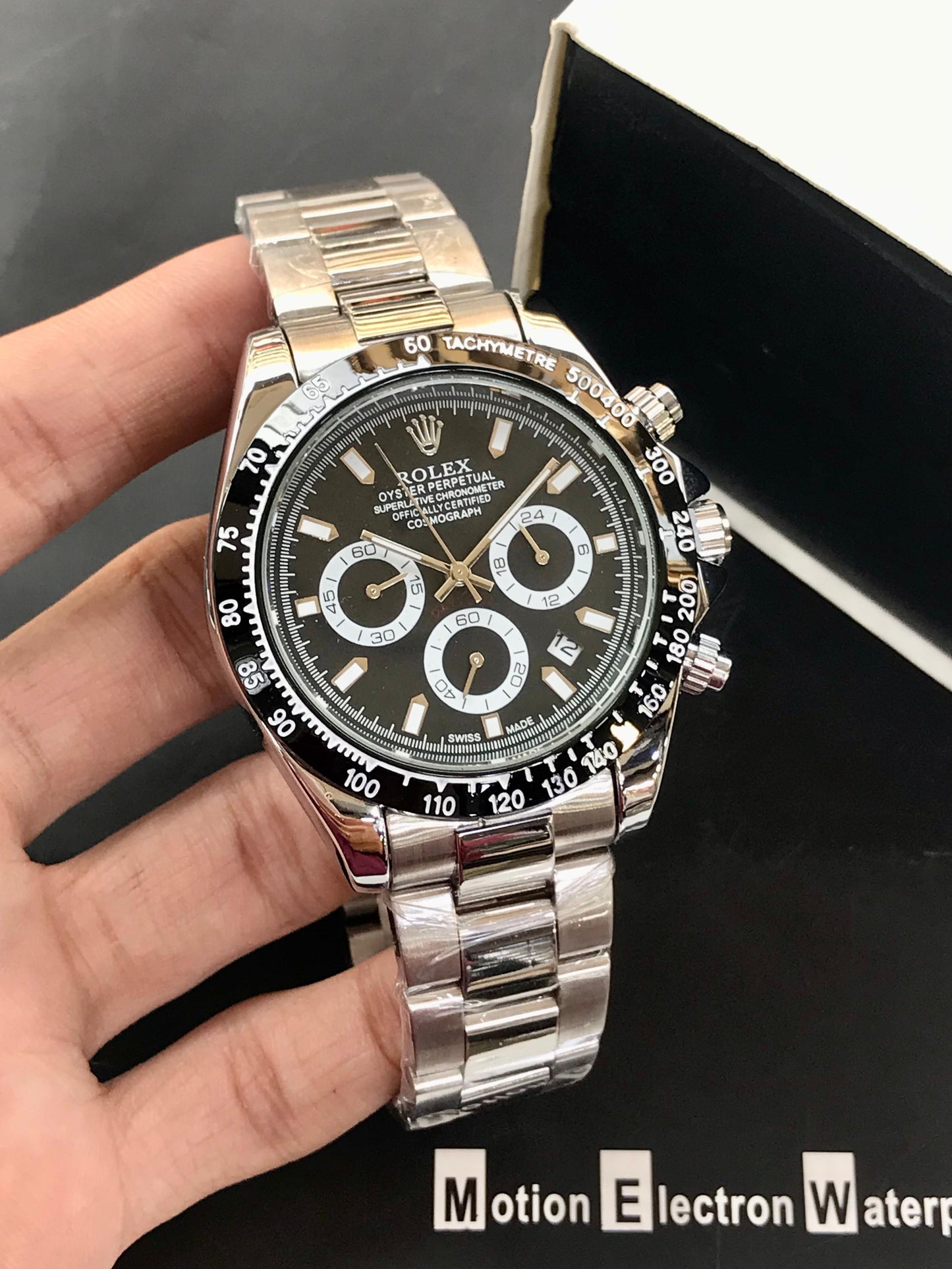 Rolex Daytona Men's Watch (Silver)