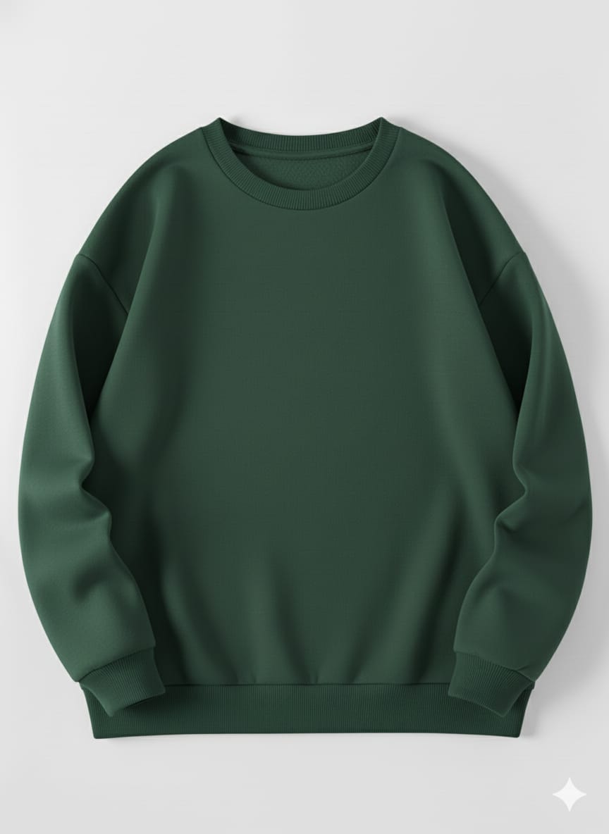Green Sweatshirt – Premium Winter Wear for Men & Women