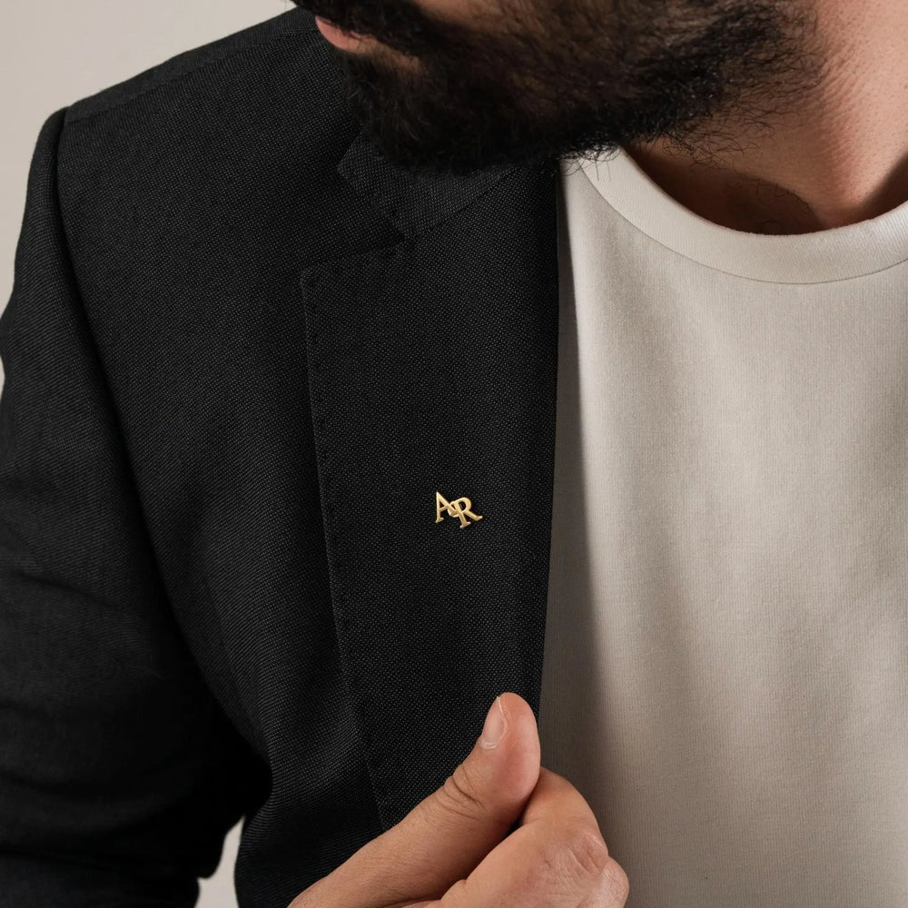 Personalized Initial Brooch