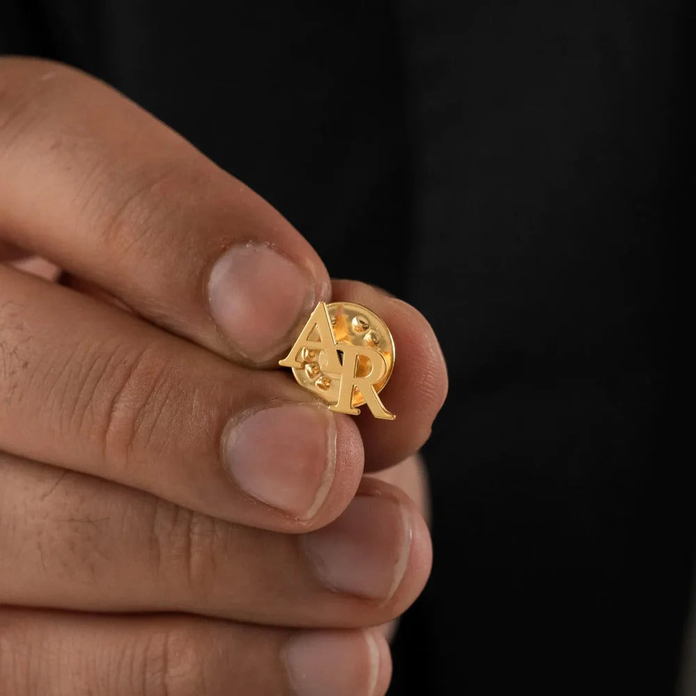 Personalized Initial Brooch