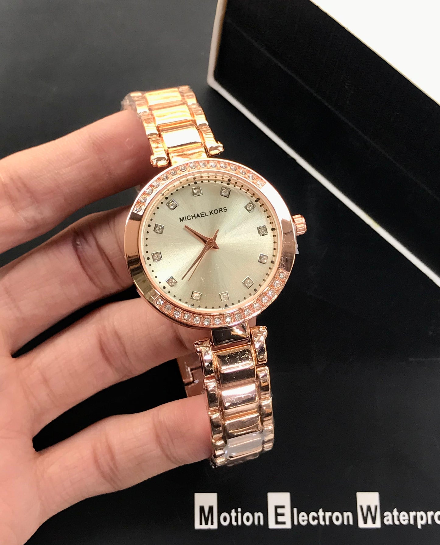 Micheal Korks Women Watch With Embedded Stones