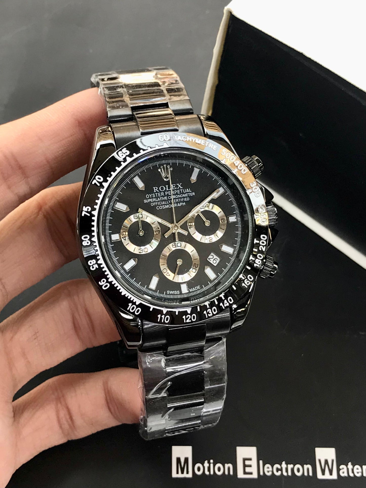 Rolex Daytona Men's Watch (Black)