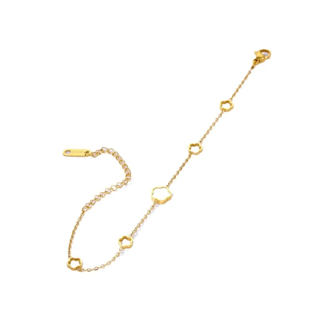 Floral Bracelet (White)