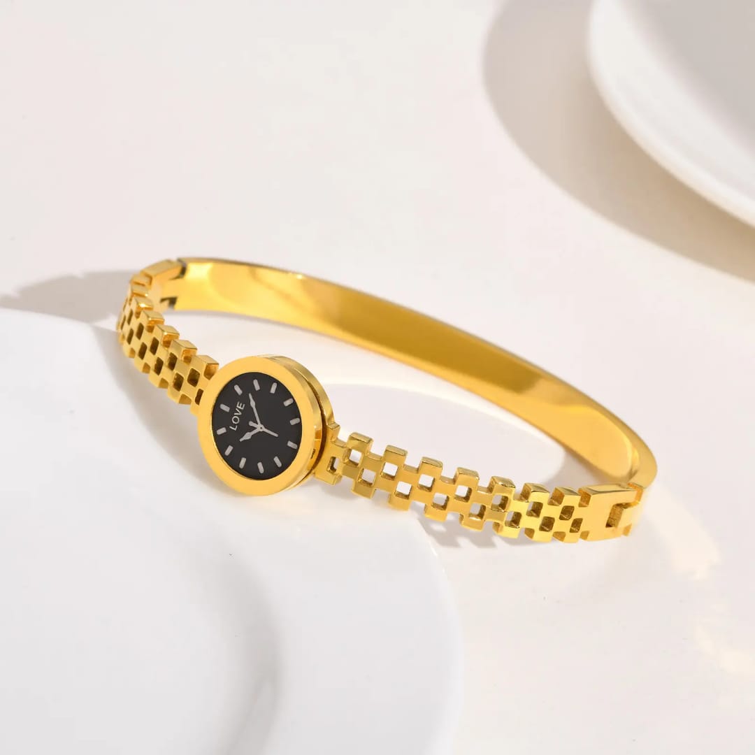 Love Clock Bangle