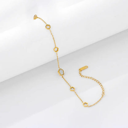 Floral Bracelet (White)