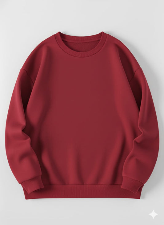 Red Sweatshirt – Premium Winter Wear for Men & Women