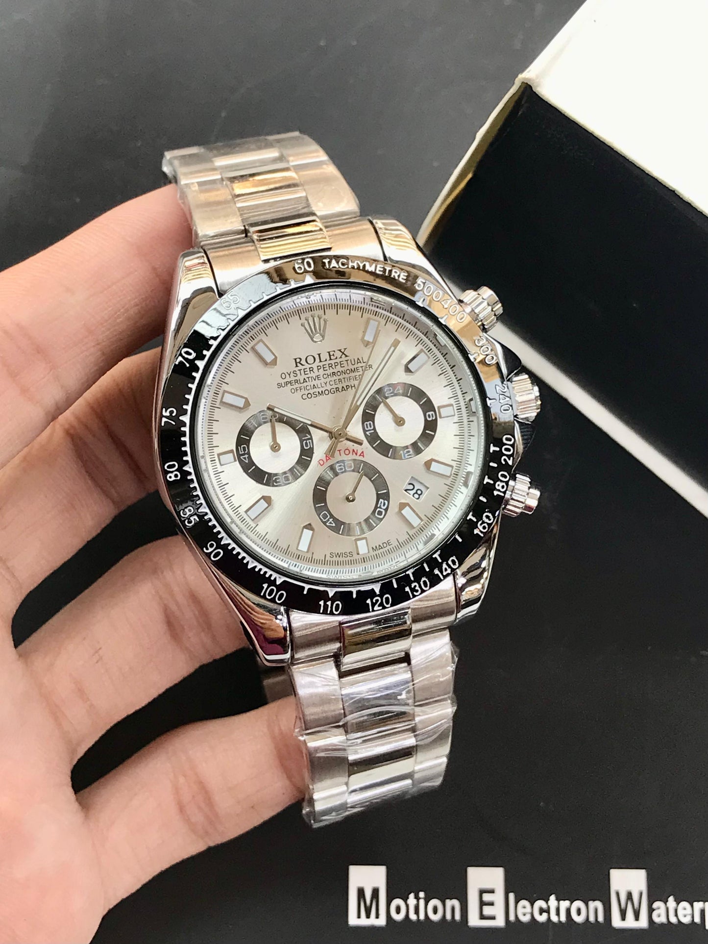 Rolex Daytona Men's Watch (Silver)