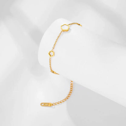 Floral Bracelet (White)