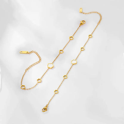 Floral Bracelet (White)